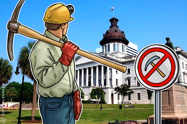 Carolina do Sul quer proibir a mineração da Genesis através os títulos não registrados