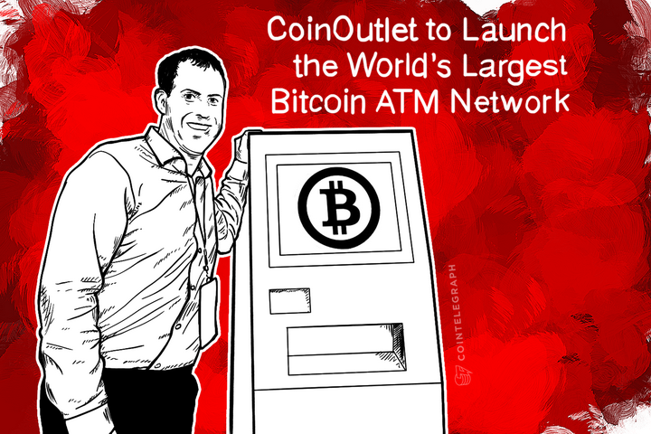 CoinOutlet to Launch the World’s Largest Bitcoin ATM Network