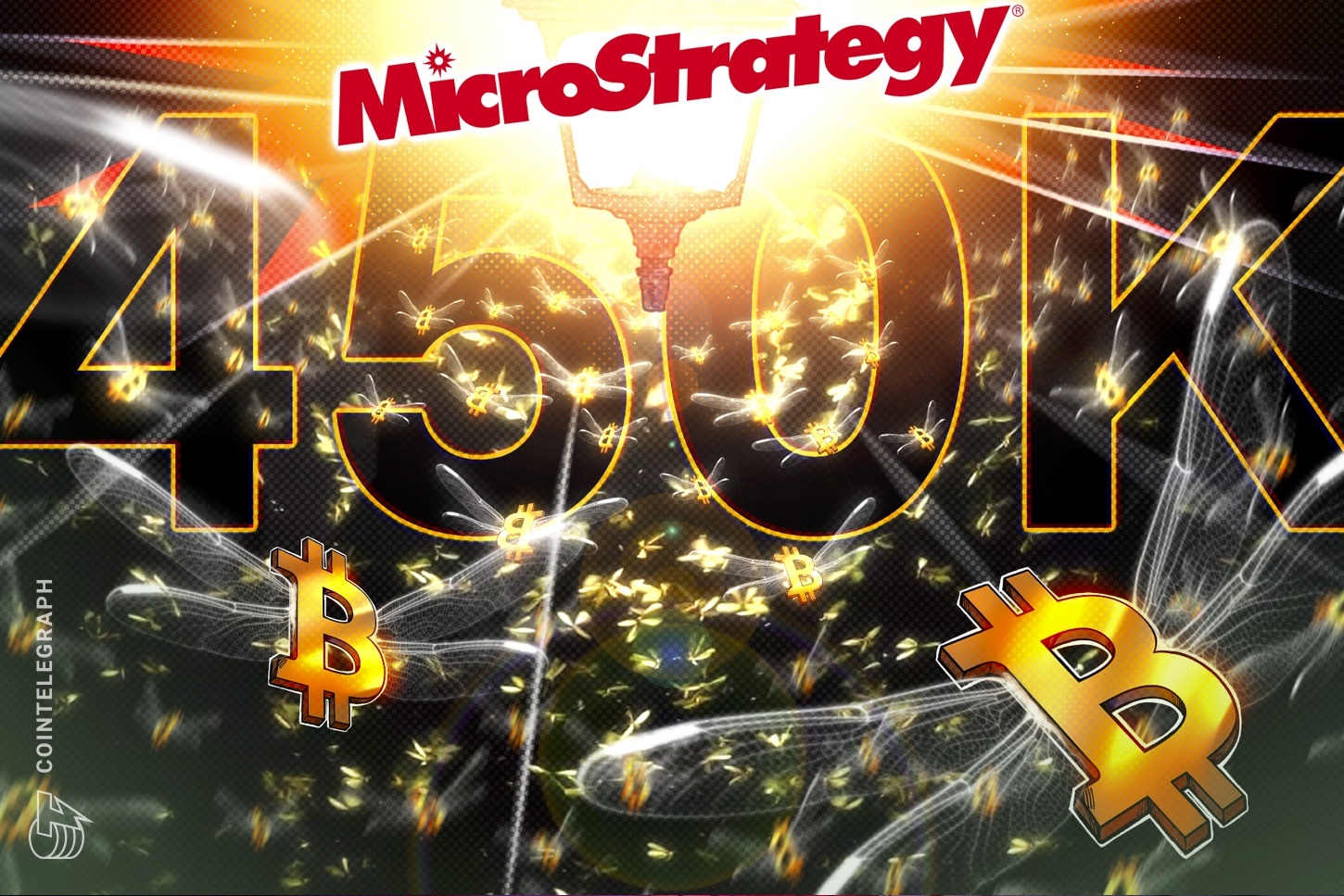 MicroStrategy acquista il calo di Bitcoin, le riserve superano i 450K BTC