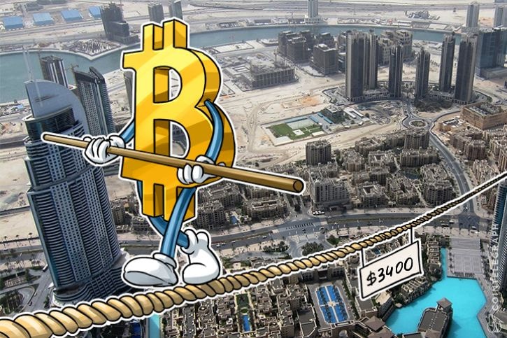 El precio de Bitcoin deja los $ 4.000 y podría situarse en los $ 3.400