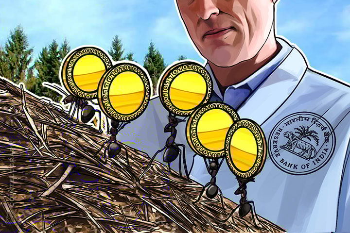 Banco de Reserva da Índia está Observando bem de Perto as Transações com Criptomoedas