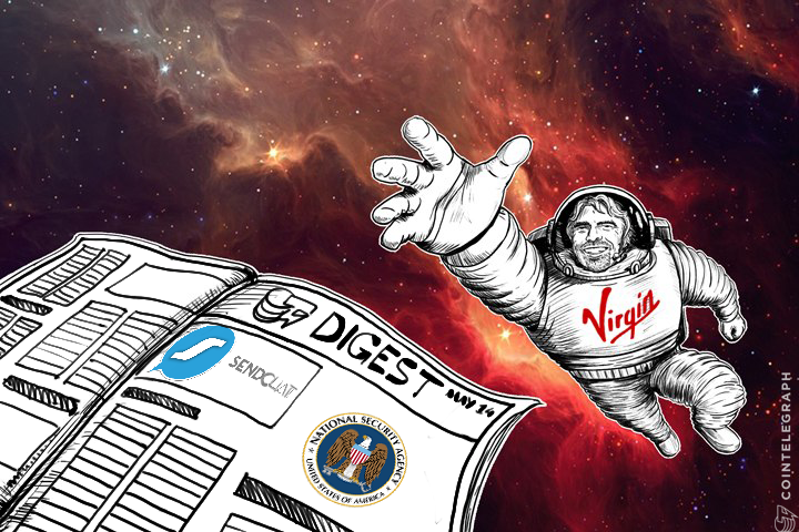 MAY 14 DIGEST: US Ends Domestic NSA Spying, Soundcloud Welcomes Bitcoin Tipping for Music Artists