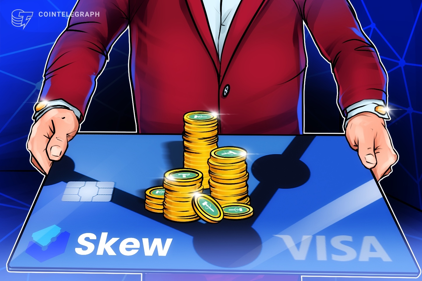 Noncustodial lending and crypto debit card launches