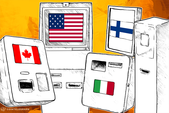 New BTMs: 10 Machines Go Live Across North America and Europe