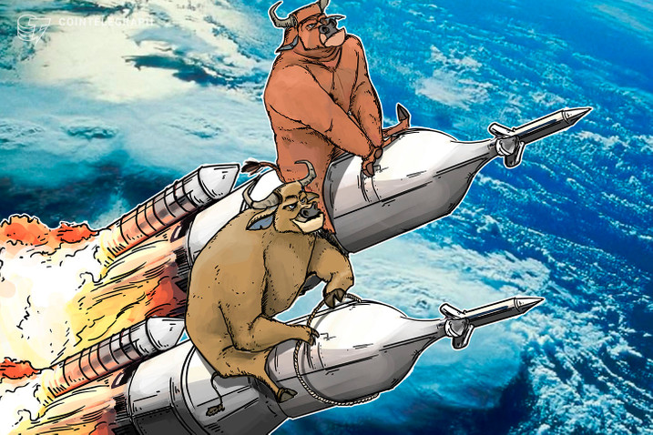 LUNC sobe 25% e lidera tokens com alta acima de 20% na semana: UNI, ENS e QNT