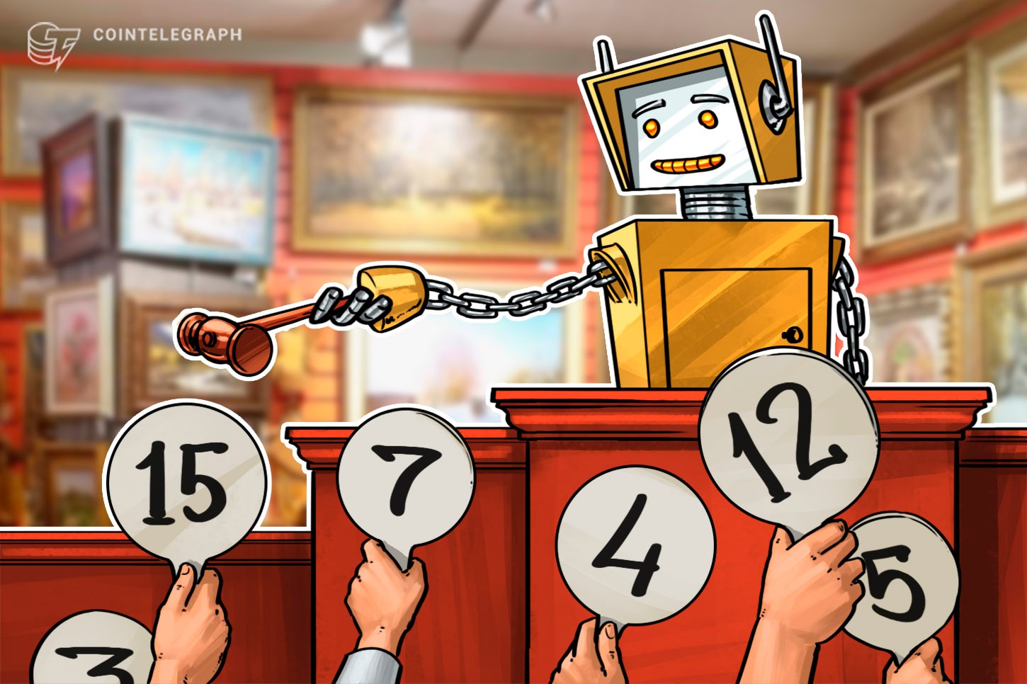 Pintura de Andy Warhol será vendida via blockchain no "primeiro leilão de arte cripto do mundo"