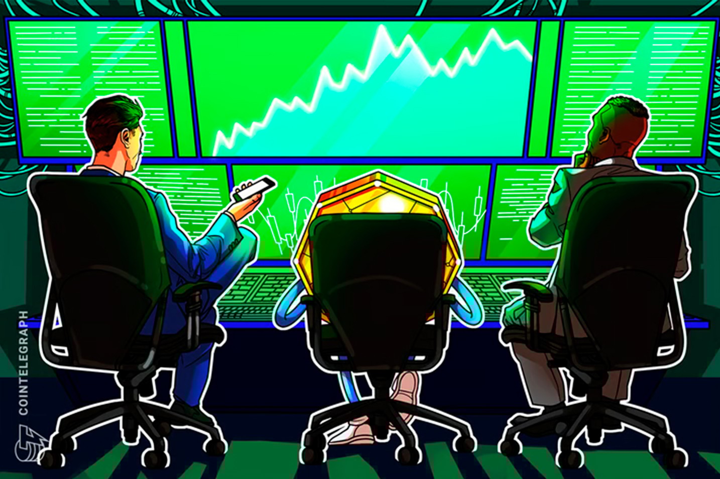 Diferença de volume das exchanges centralizadas e DEX atinge menor nível em 2023