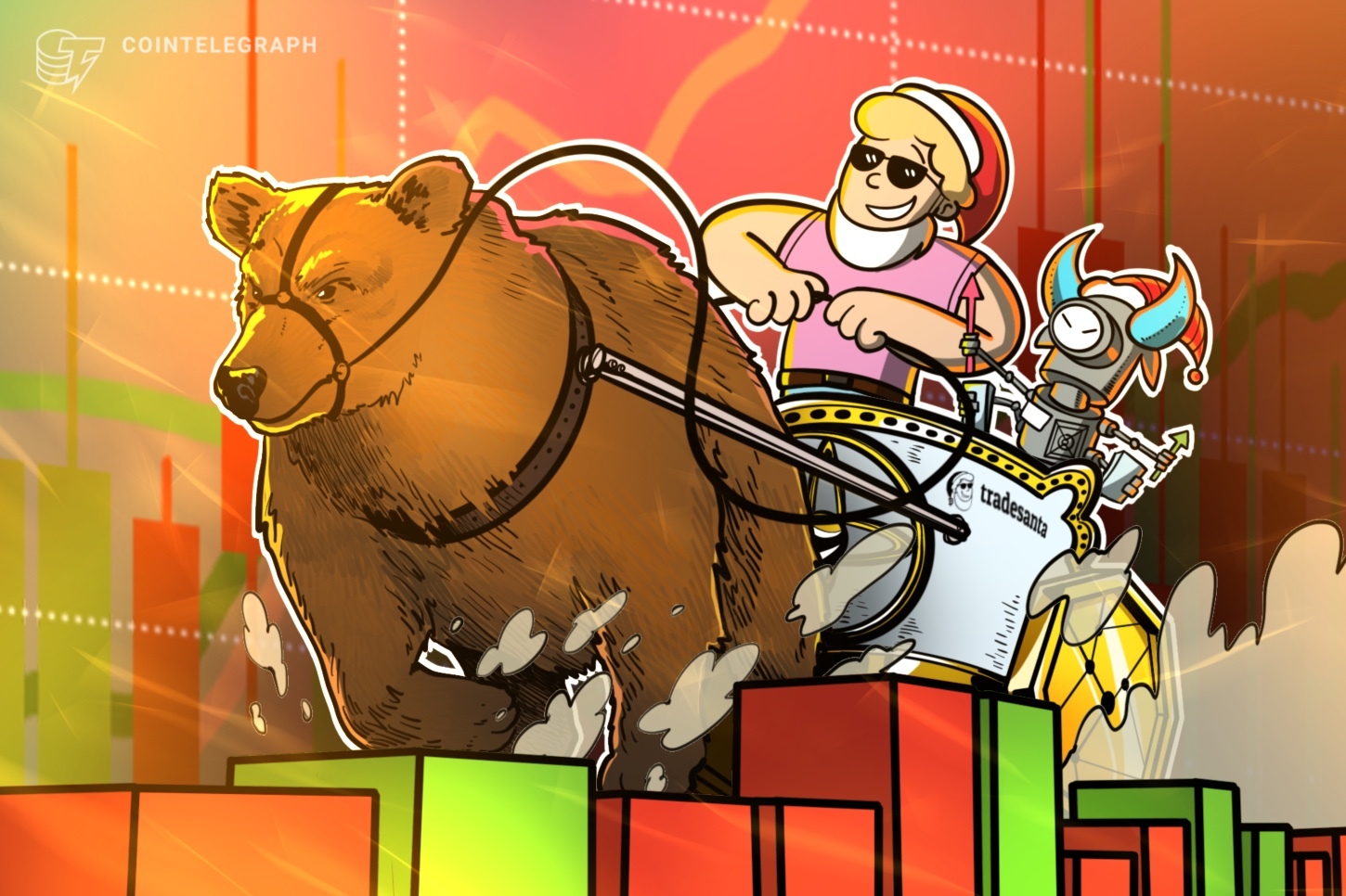 Como ganhar durante as tendências de baixa do mercado de criptomoedas com bots de negociação?