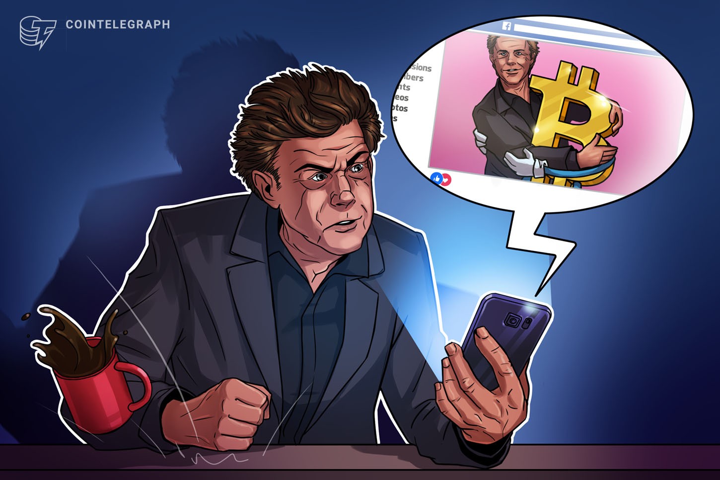 Bilionário holandês mais uma vítima de anúncios enganosos de criptomoedas no Facebook