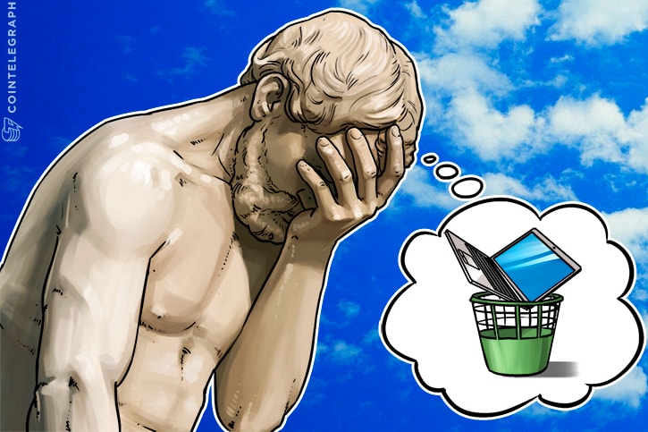  Infame disco duro descartado que contiene 7,500 bitcoins valdría $ 80 millones hoy