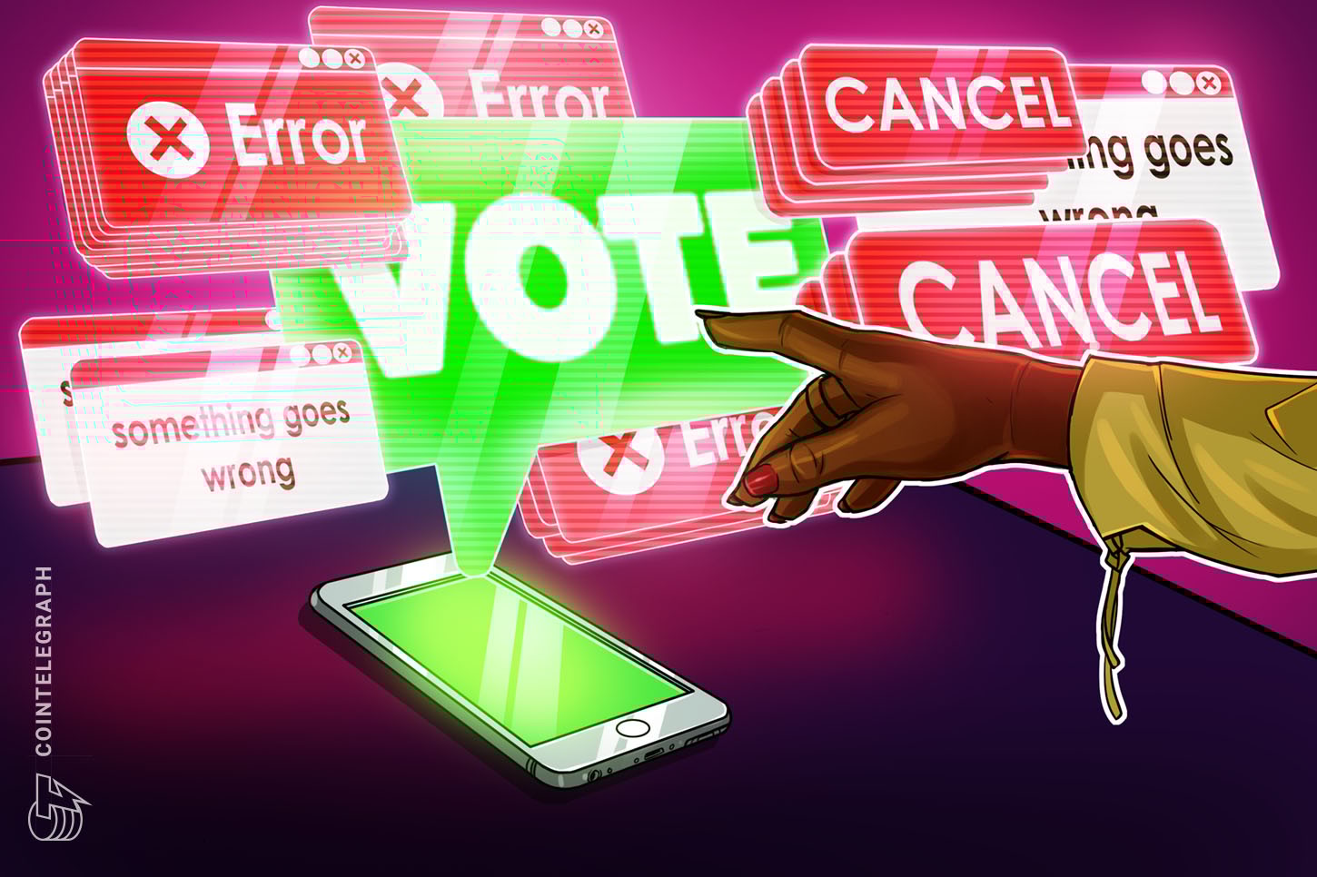 Rusia: El sistema de votación electrónica basado en blockchain fue hackeado