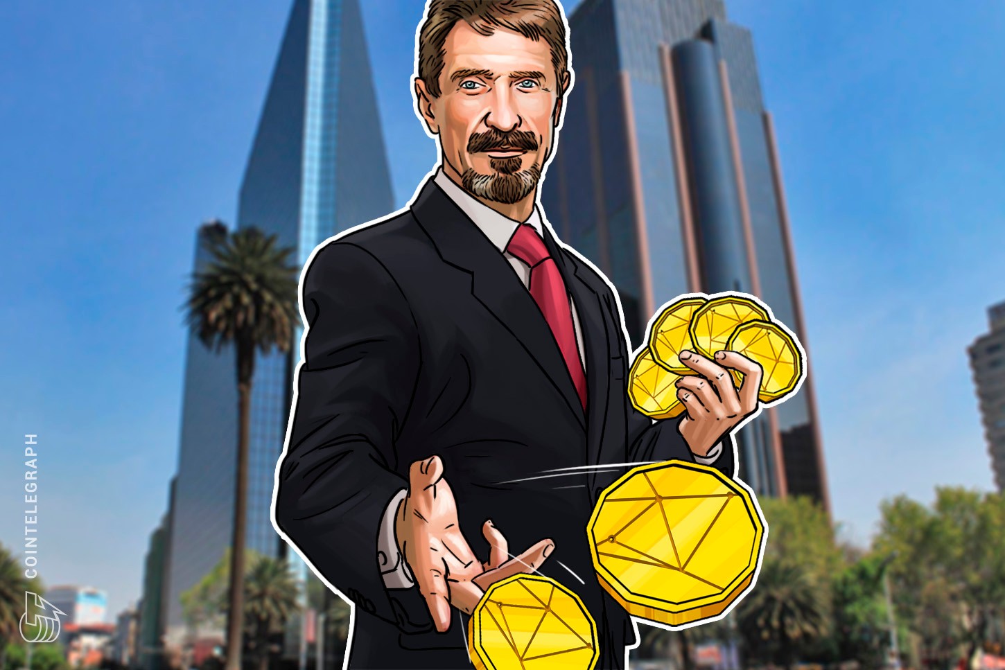 John McAfee anuncia moeda 'Fiat' apoiada por cripto, que pode ser usada para ter uma conversa com ele