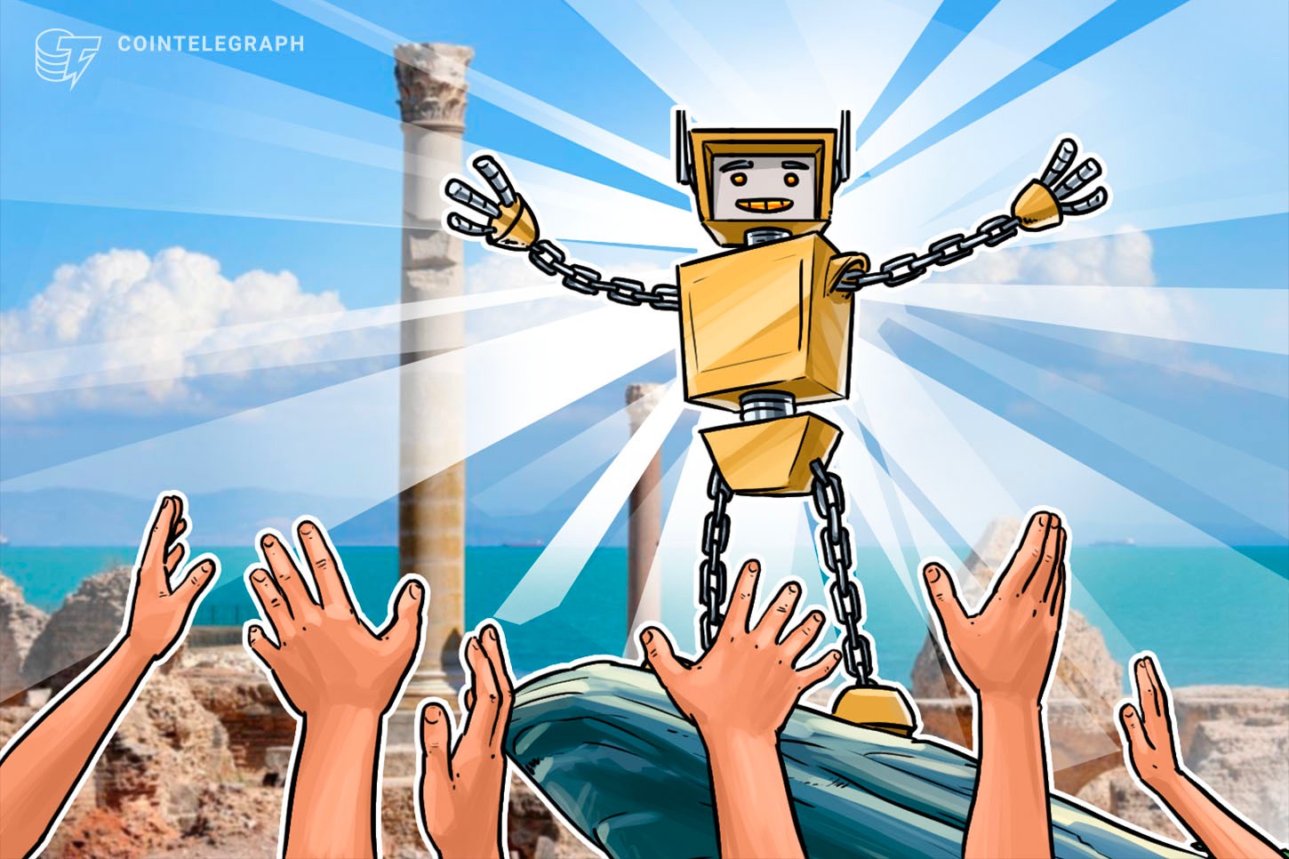 Agência Tunisiana de Internet assina parceria estratégica com plataforma Blockchain