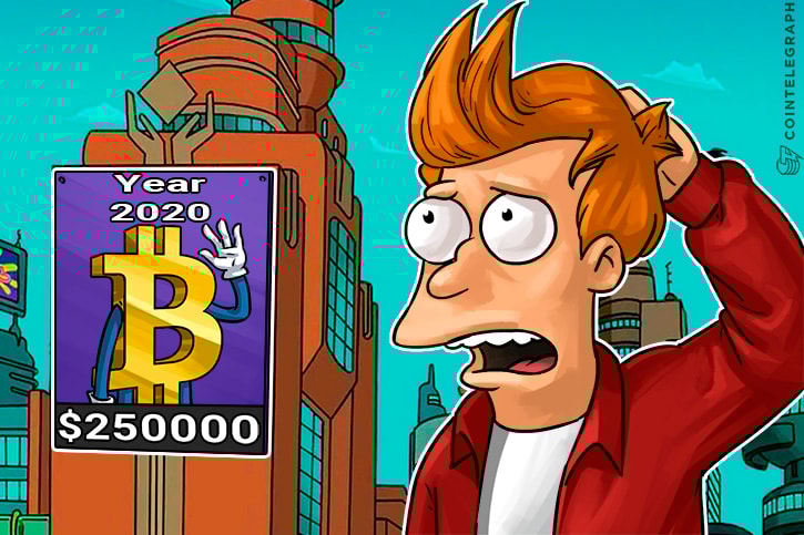 Bitcoin Price Will Hit $250,000 by 2020 If Seven-Year Trend Continues