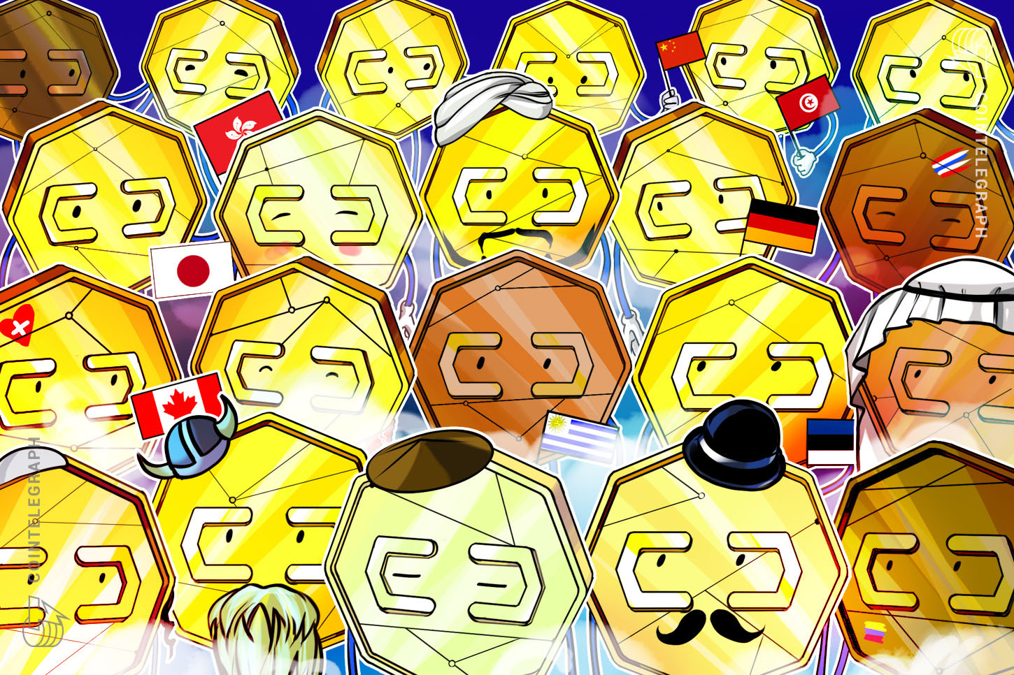 Moedas digitais emitidas pelo estado: Os países que adotaram, rejeitaram ou pesquisaram o conceito