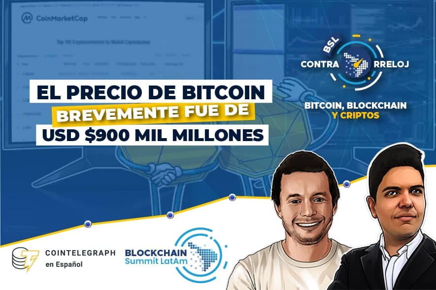 Bitcoin en 900 mil millones, miles de ETH “atrapados”, DOGE mejor que BTC y mucho más. Un resumen de las criptonoticias más importantes de la semana