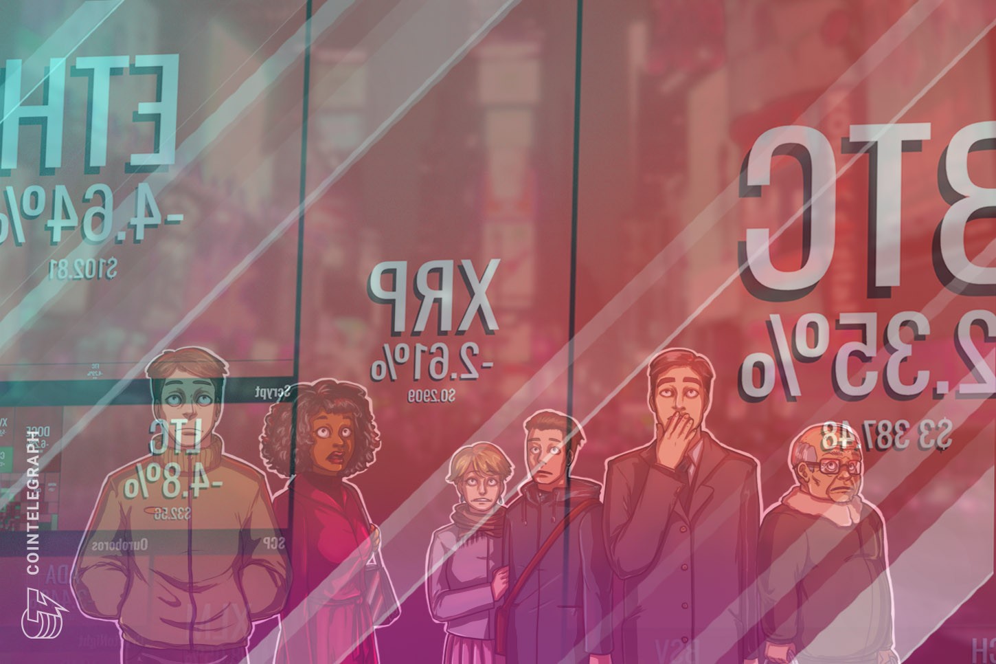 Bitcoin cai para menos de US$ 3.400 e principais criptos têm queda