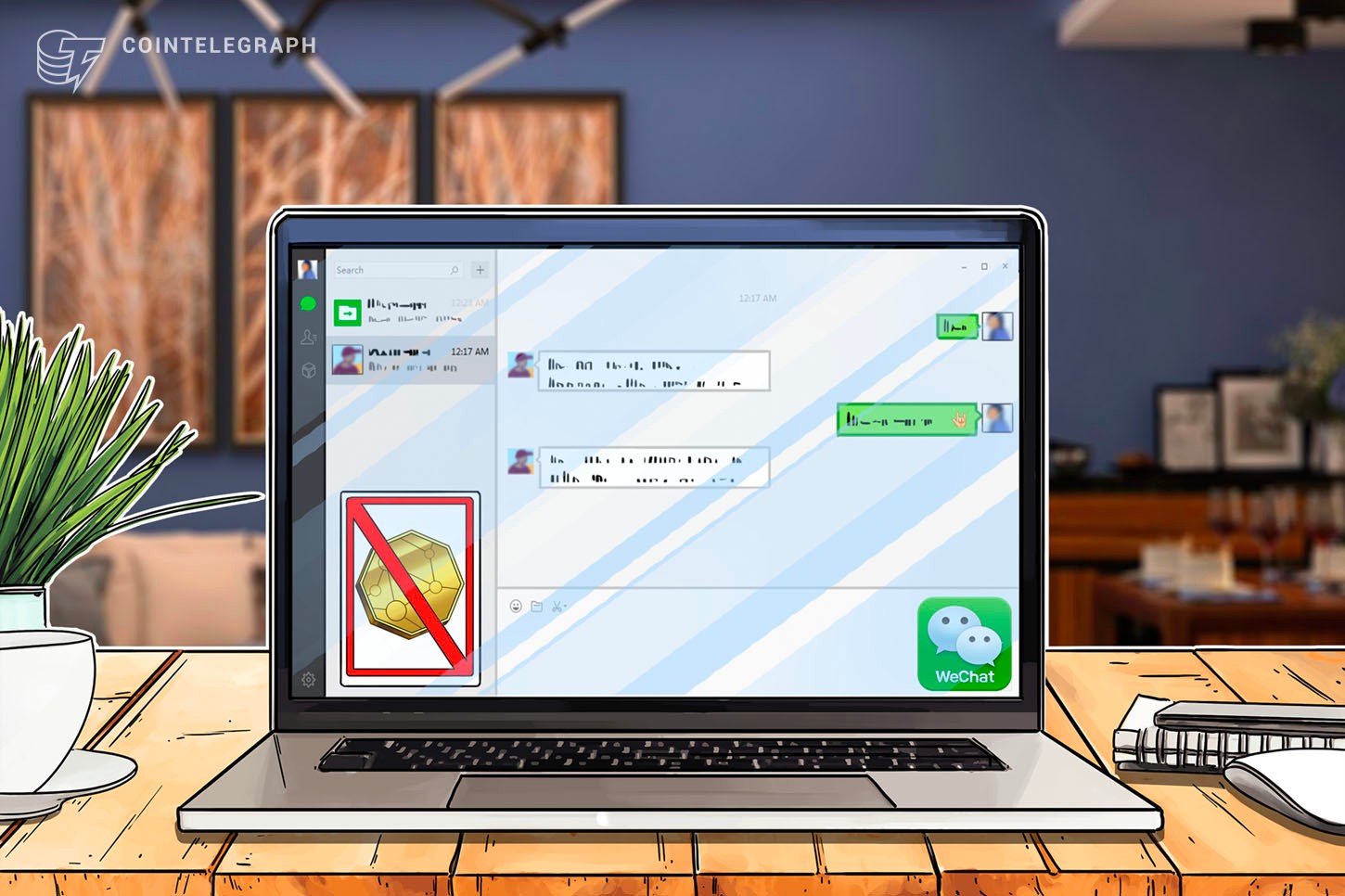 El gigante chino de los medios sociales WeChat bloquea varias cuentas de medios de cripto, afirman fuentes