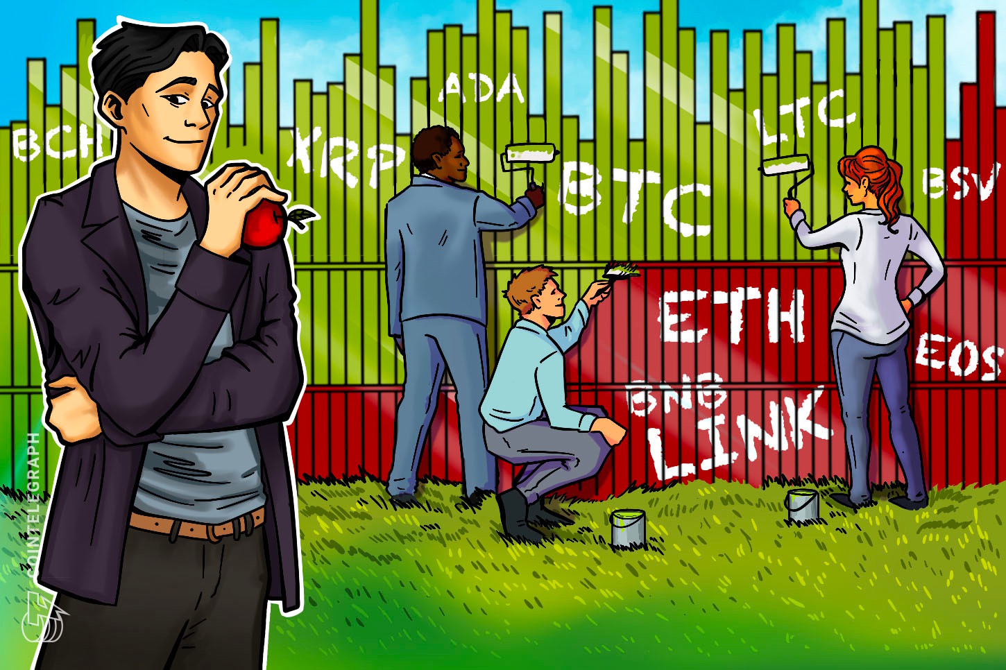 Análise de preços do Top 10 (17/8): BTC, ETH, XRP, LINK, BCH, LTC, BSV, ADA, EOS, BNB