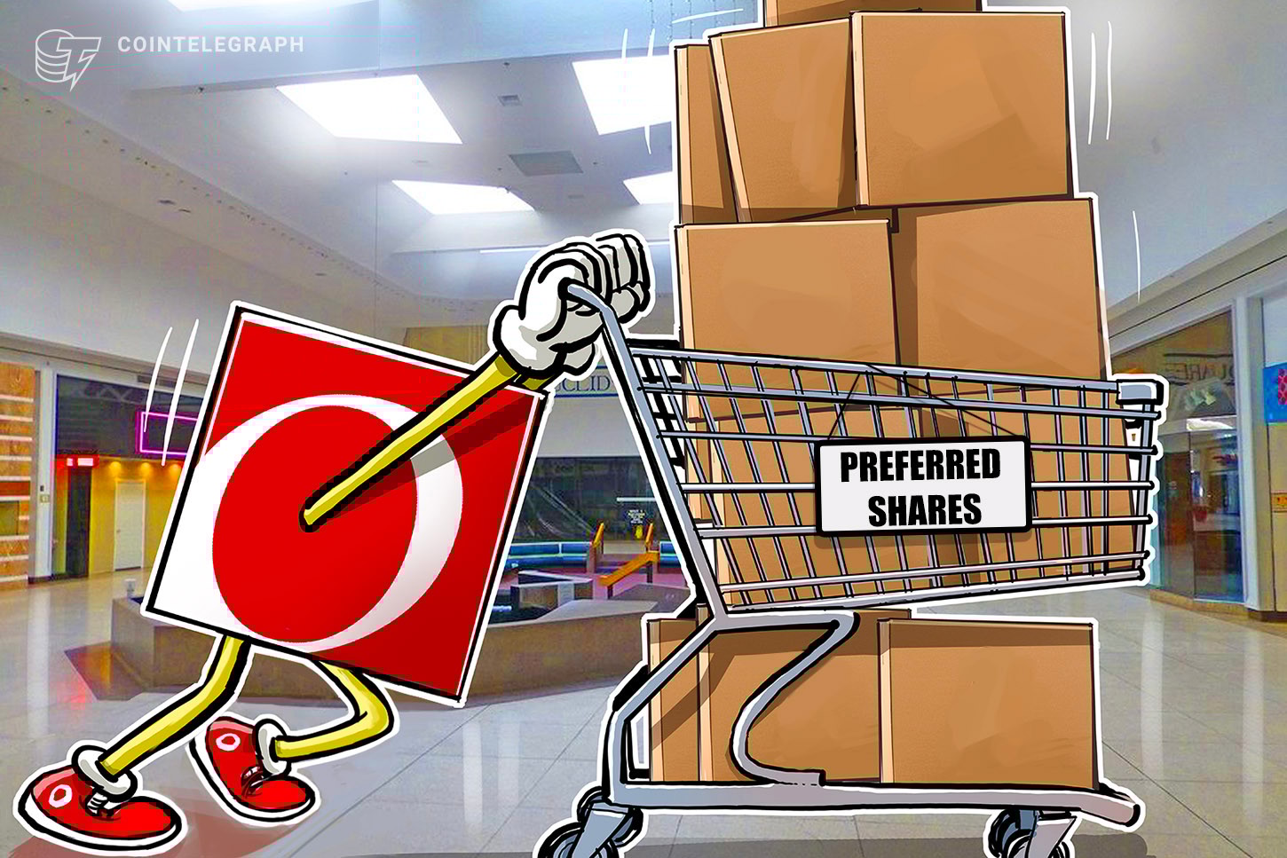 Gigante do varejo Overstock quer reestruturar dividendos em criptomoedas