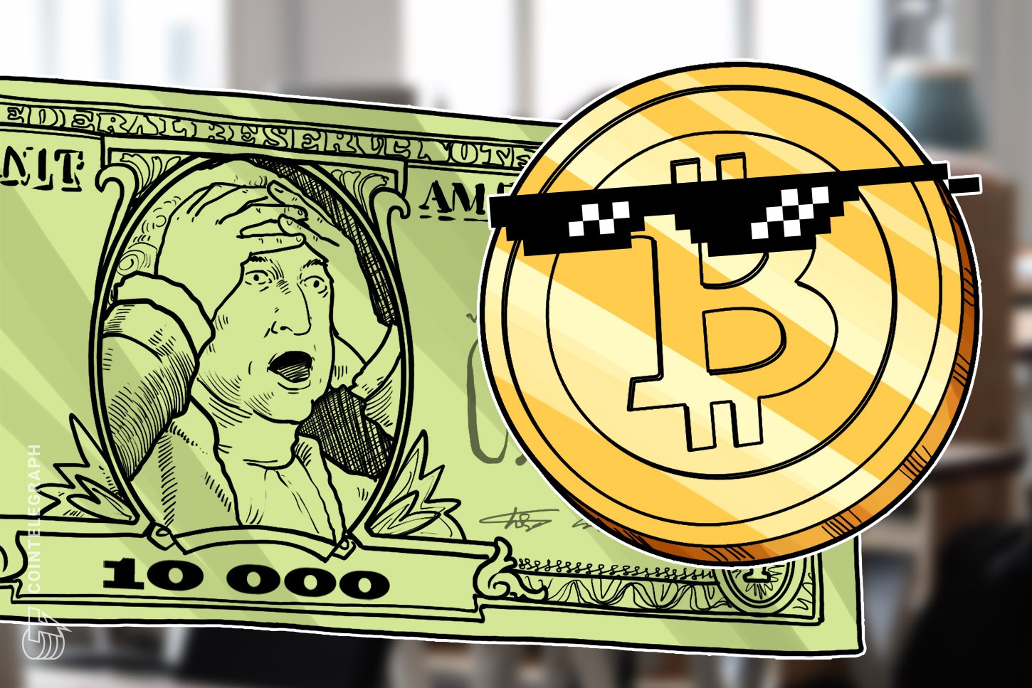 Recuperação do Bitcoin leva moeda de volta aos US$ 10.000