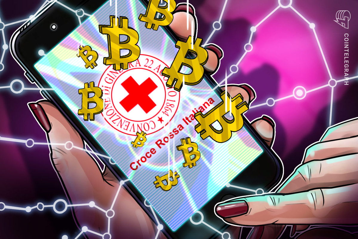 الصليب الأحمر الإيطالي يطلق برنامج لجمع الأموال من بيتكوين لمكافحة فيروس كورونا