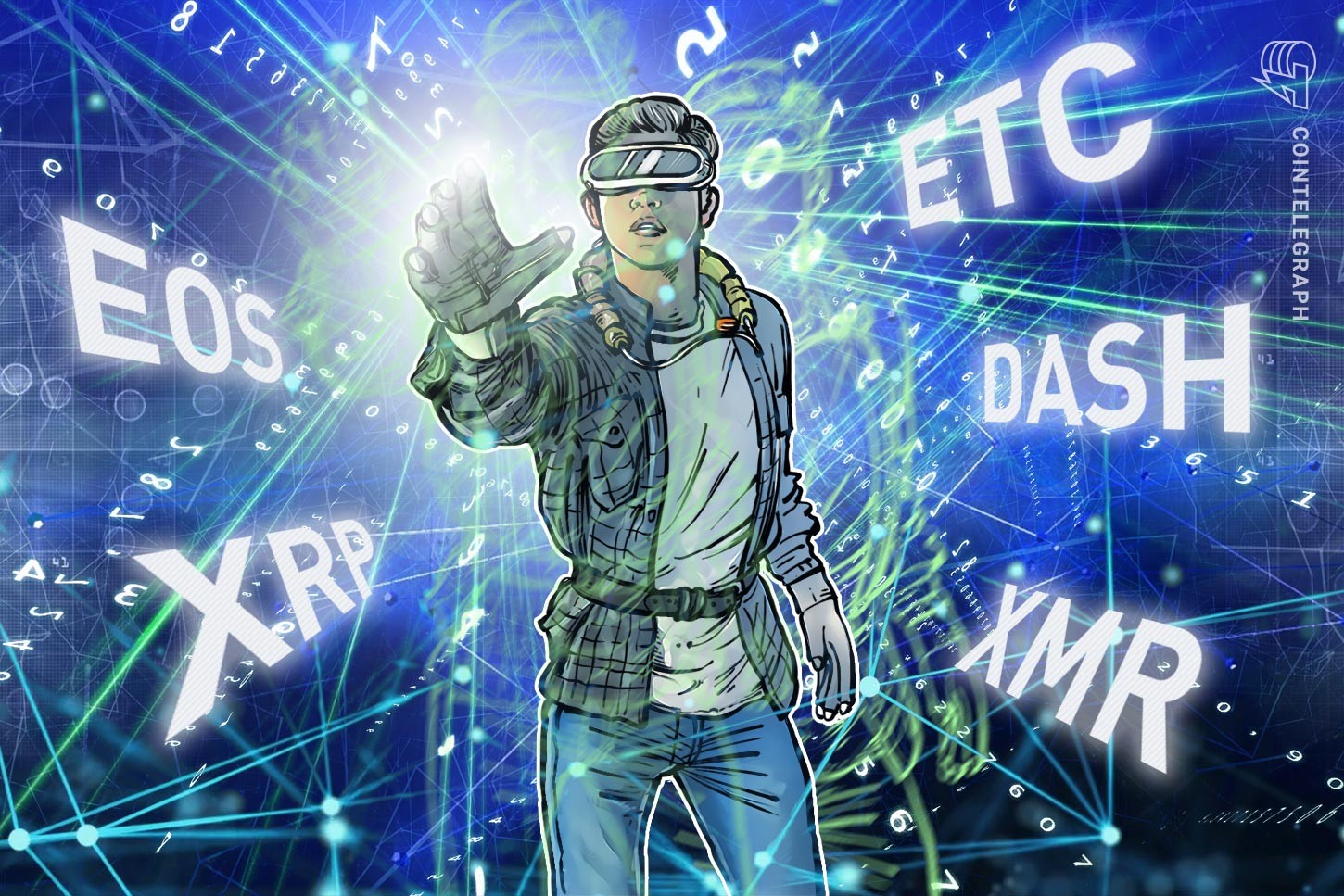 Visão geral das 5 principais criptos: EOS, Ripple, Ethereum Classic, Dash e Monero