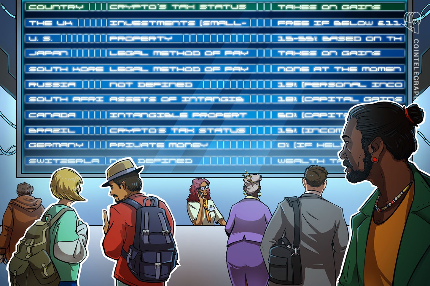 Esto es lo que pagas en impuestos por usar criptos: desde EE. UU. hasta Suiza