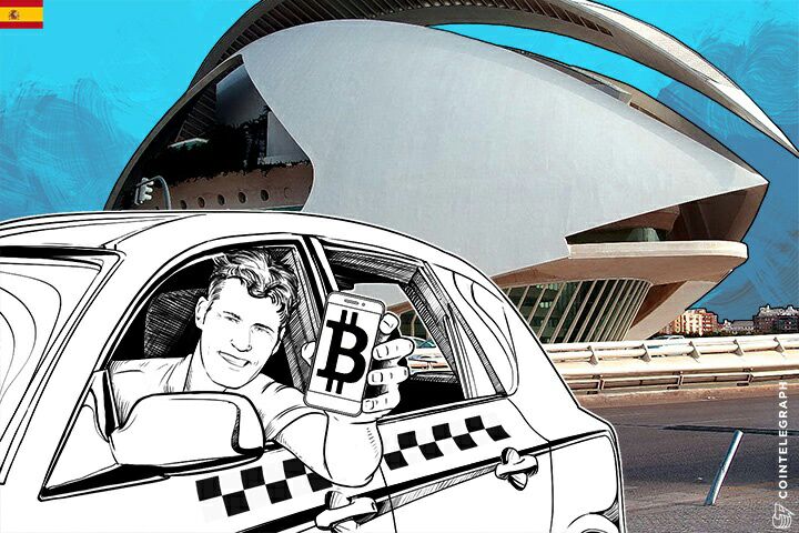 Un taxista en Valencia ha aparcado el miedo y ha apostado por aceptar bitcoins