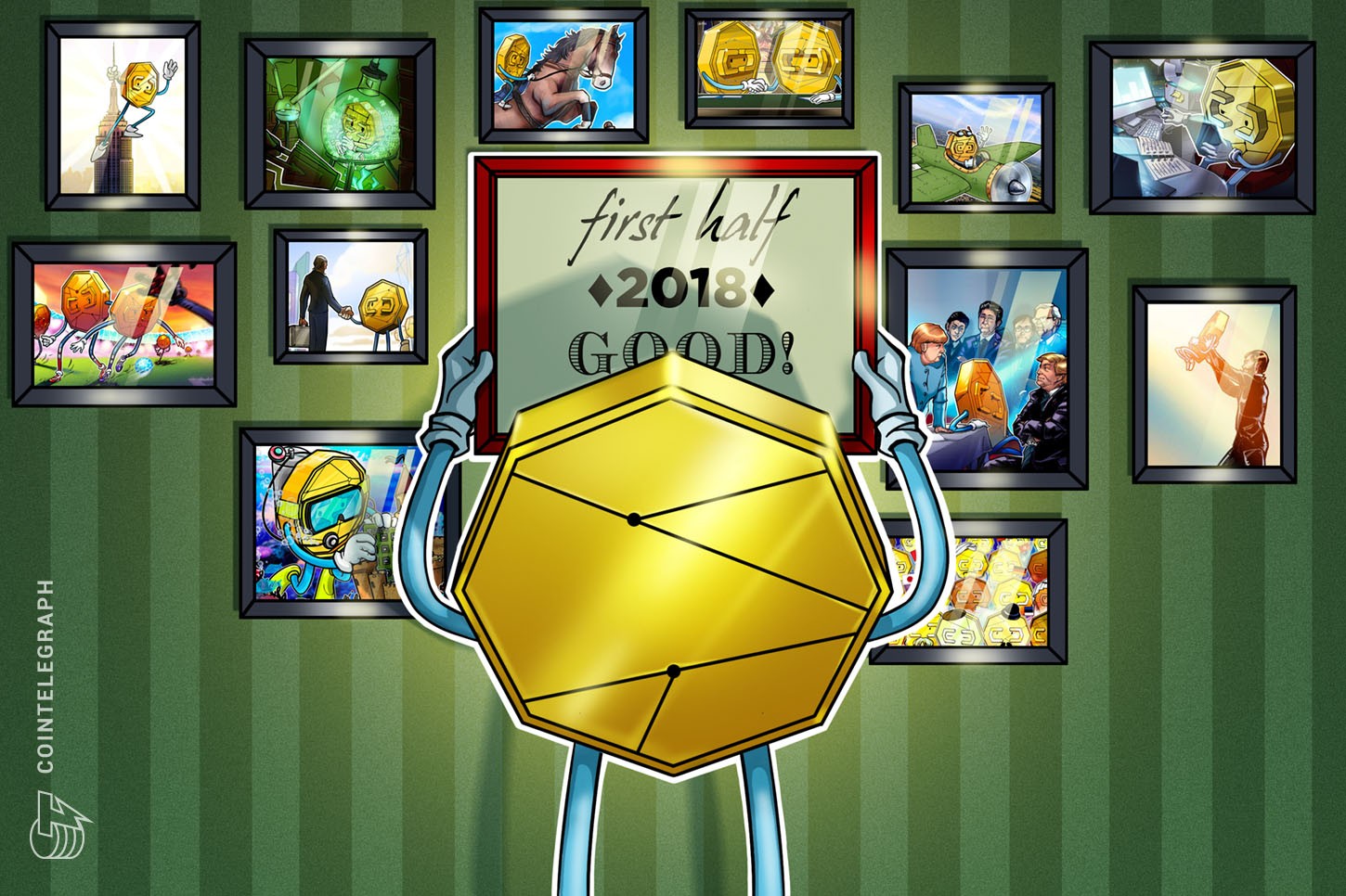 Ursos para cripto, touros para ICOs: Estatísticas de mercado positivas para 2018