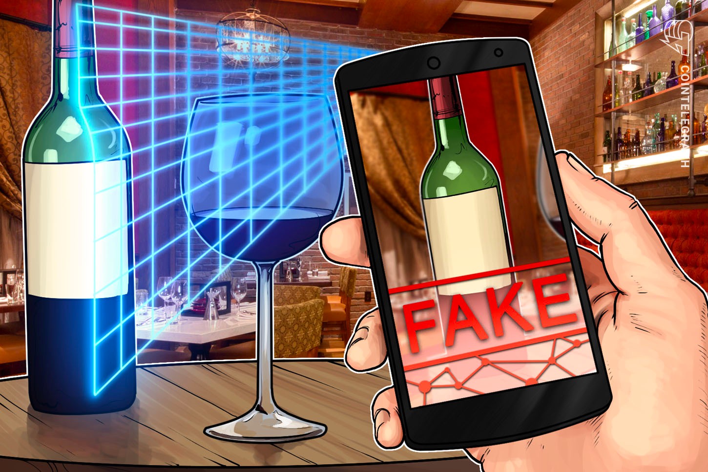 Mayorista de alcohol chino prueba una solución blockchain anti-falsificación