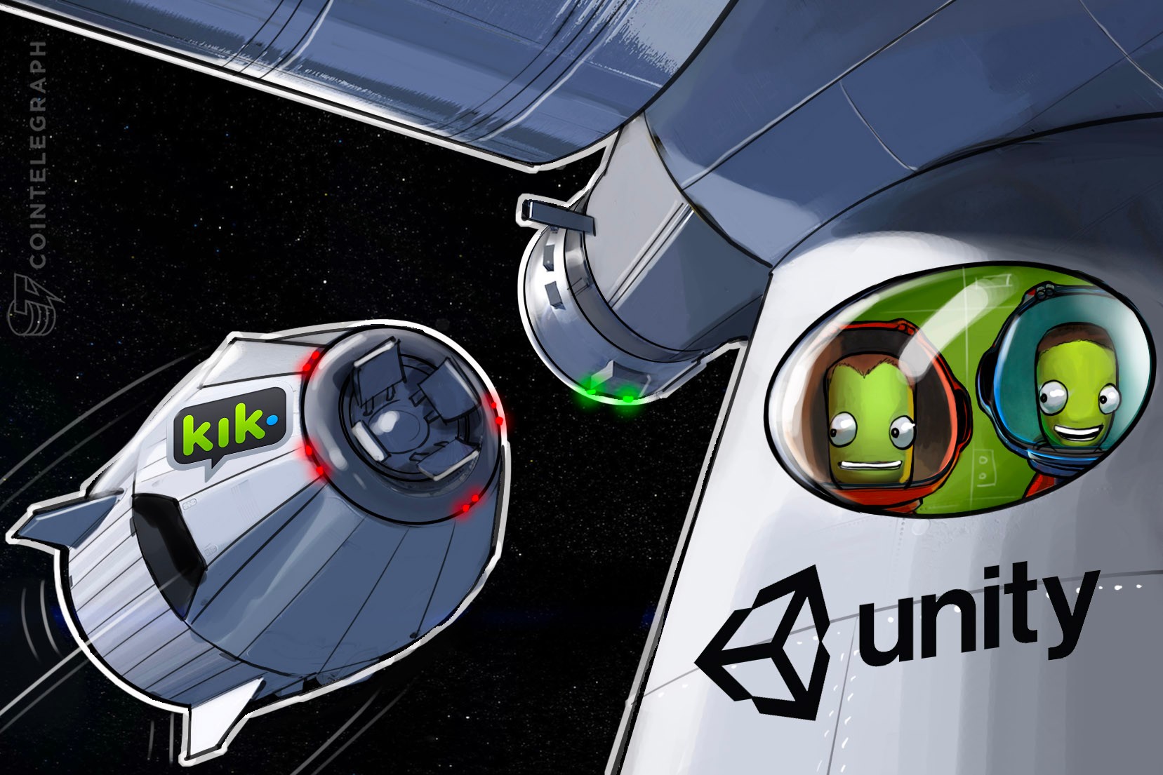Kik App fará parceria com a Unity Tecnologies para distribuir tokens para jogos mainstream