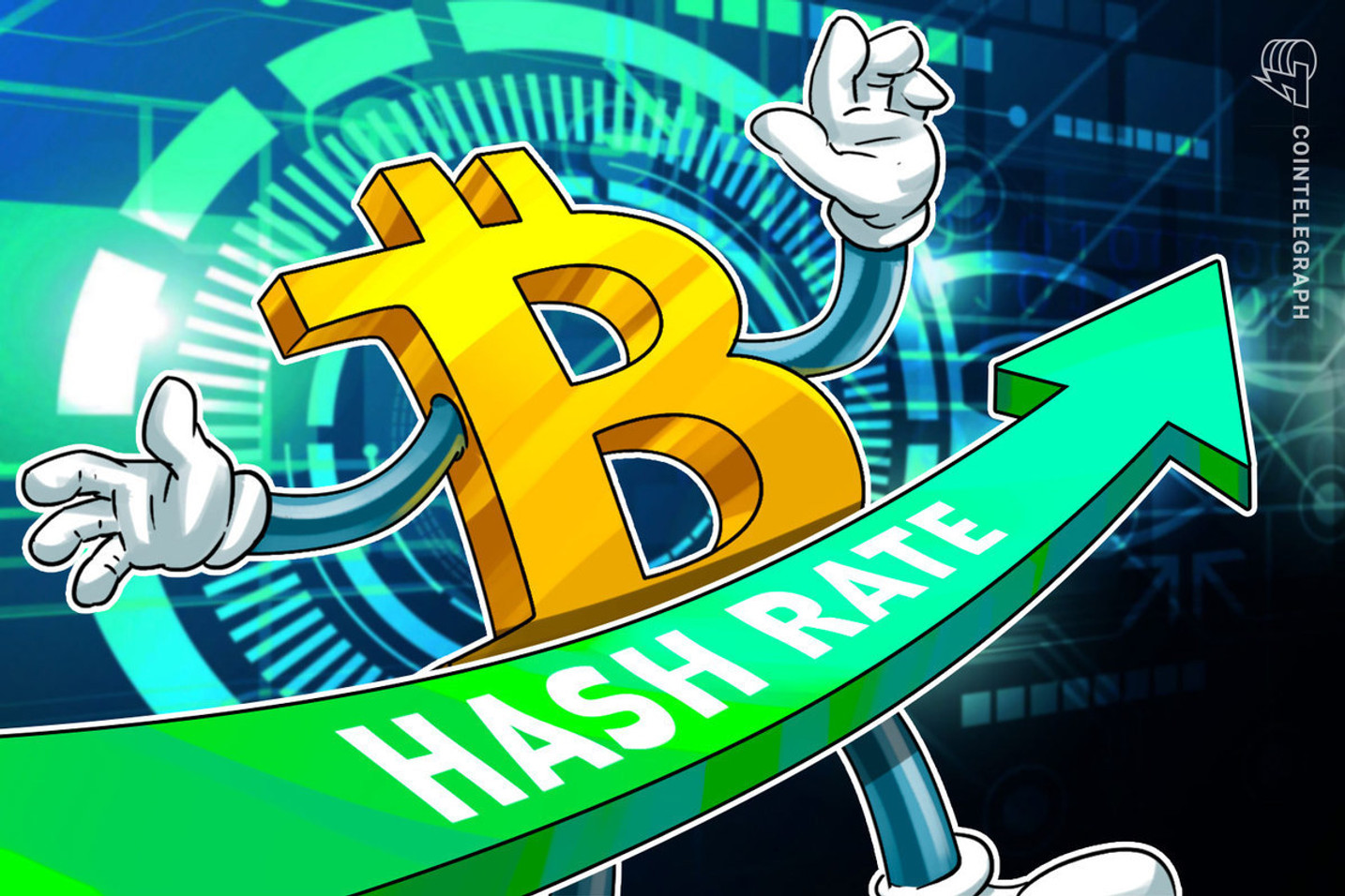 ¿Qué tan grande es la potencia de hashing de la red de Bitcoin?