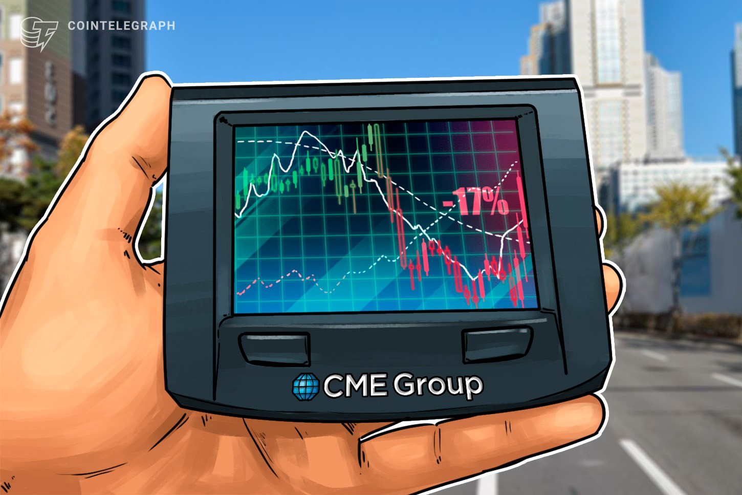 Lucro líquido do CME Group cai 17% no T1 em meio a recorde de volume de negociação de futuro de BTC em abril