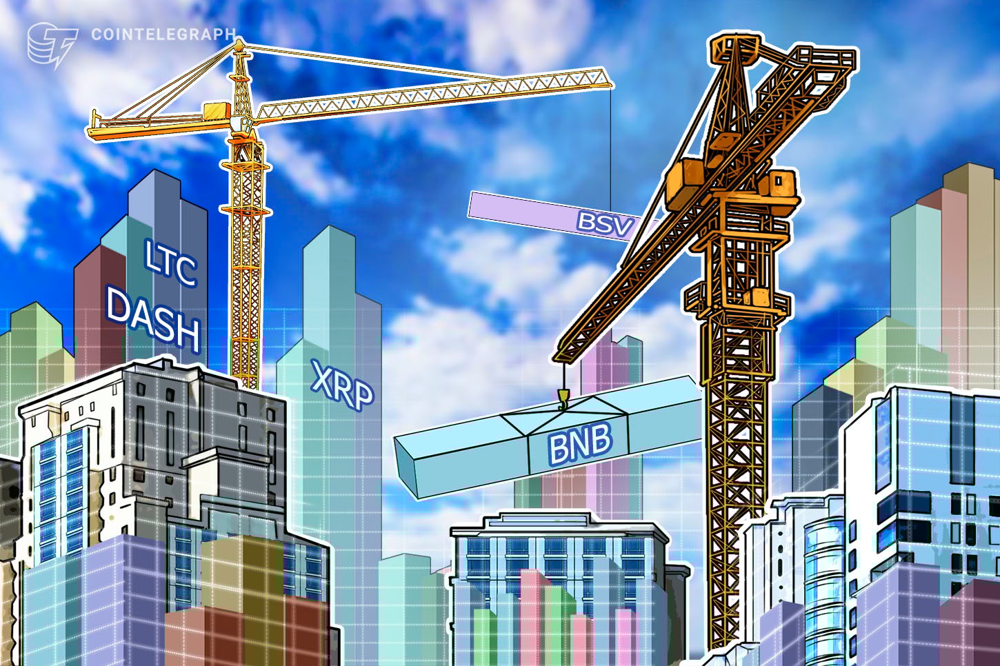 Descripción general de las 5 criptos con mejor rendimiento: Binance Coin, Bitcoin SV, Ripple, Dash, Litecoin