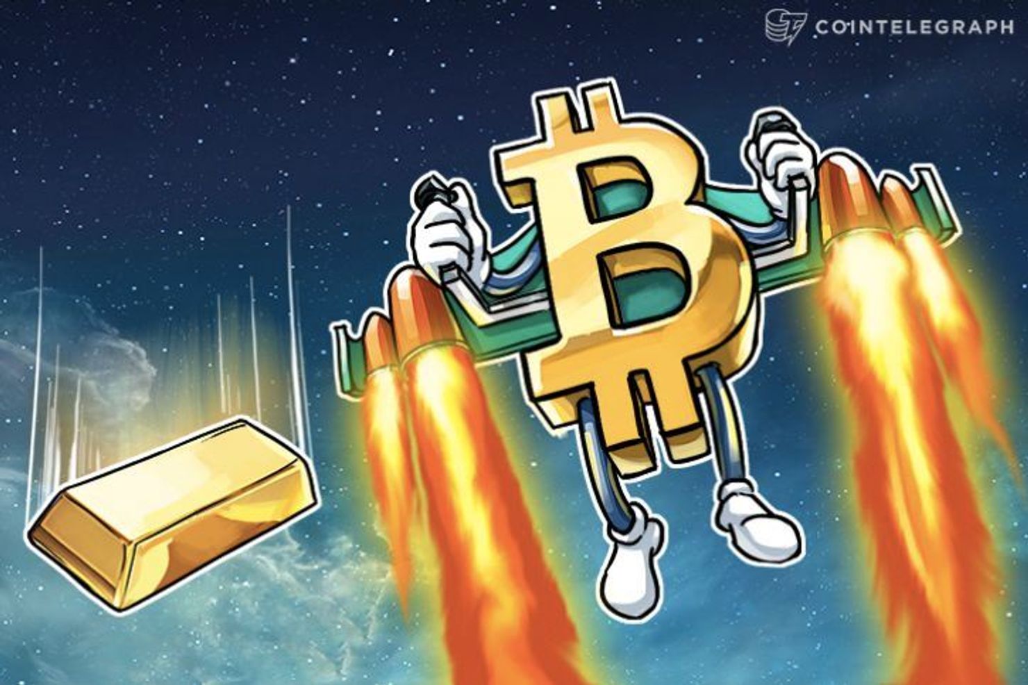 仮想通貨ビットコインと金、どっちが良い？米投資顧問が若い投資家に質問 結果は「圧勝」