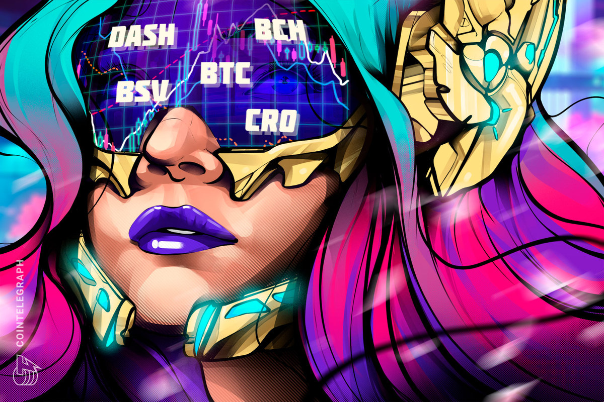 Las 5 criptomonedas con mejor desempeño de esta semana (22 de marzo): Bitcoin (BTC), DASH, BSV, BCH, CRO