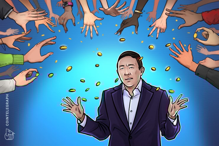 Andrew Yang entregará dinero a todo el mundo “literalmente”- Como lo hizo OneCoin