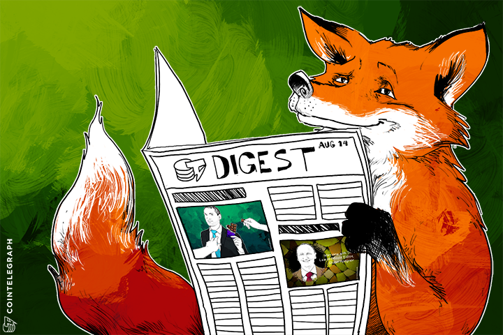 AUGUST 14 DIGEST: itBit Won't Use Bitcoin for its Banking Project and 22 Bitcoin Companies Have Applied for the BitLicense