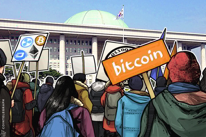 韓国国民が「仮想通貨規制反対」請願書に20万人分の署名集め政府の回答求める
