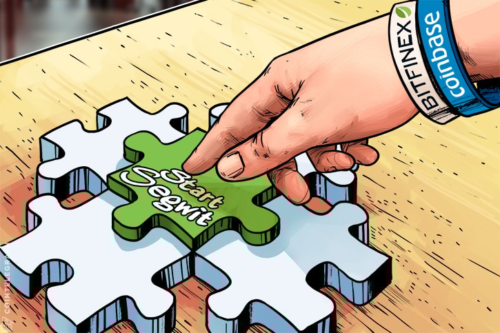 Coinbase y Bitfinex integran la actualización para escalada de Bitcoin, SegWit