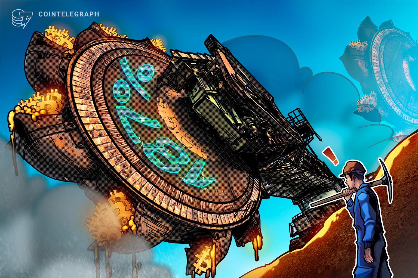 CleanSpark relata crescimento 187% em seu hashrate