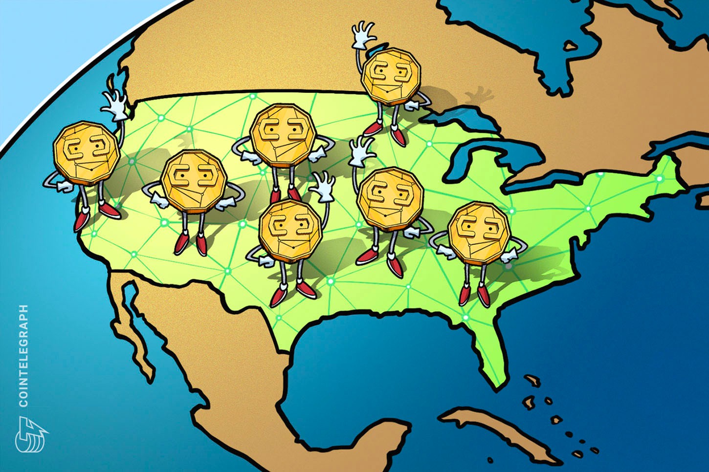 Negociação Fiat-to-Token da OKCoin agora disponível em mais 7 estados dos EUA