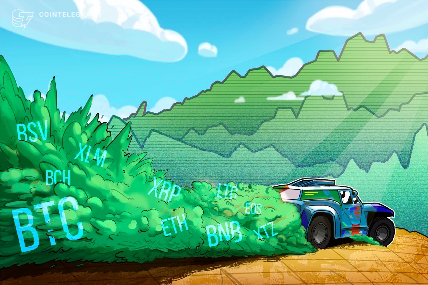 半減期前にBTC1万ドル達成となるか ビットコイン・イーサ・XRP(リップル)・ビットコインキャッシュ・ライトコインのテクニカル分析