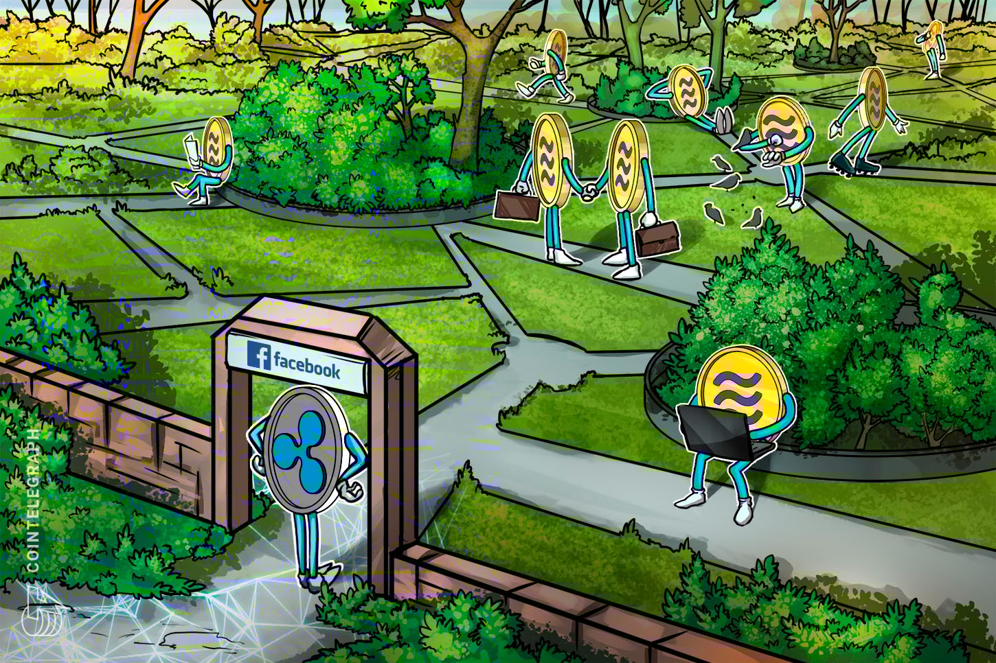 Executivo da Ripple afirma que 'a principal falha do Libra é que ele é um 'jardim fechado''