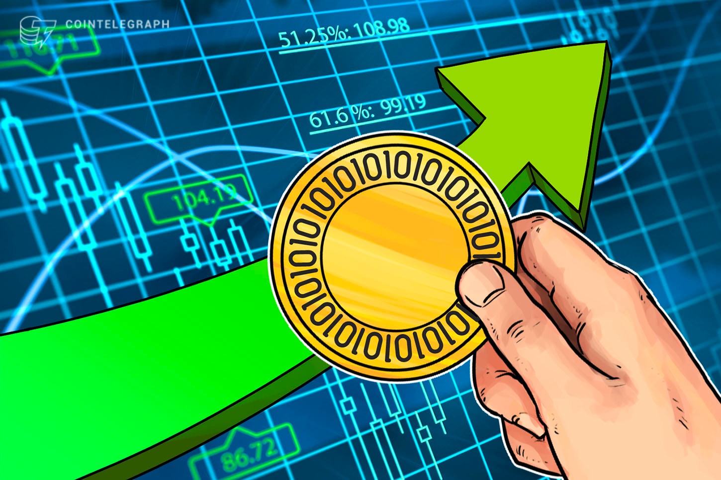 Mercados de criptomonedas: crecimiento constante después del salto brusco del precio de ayer