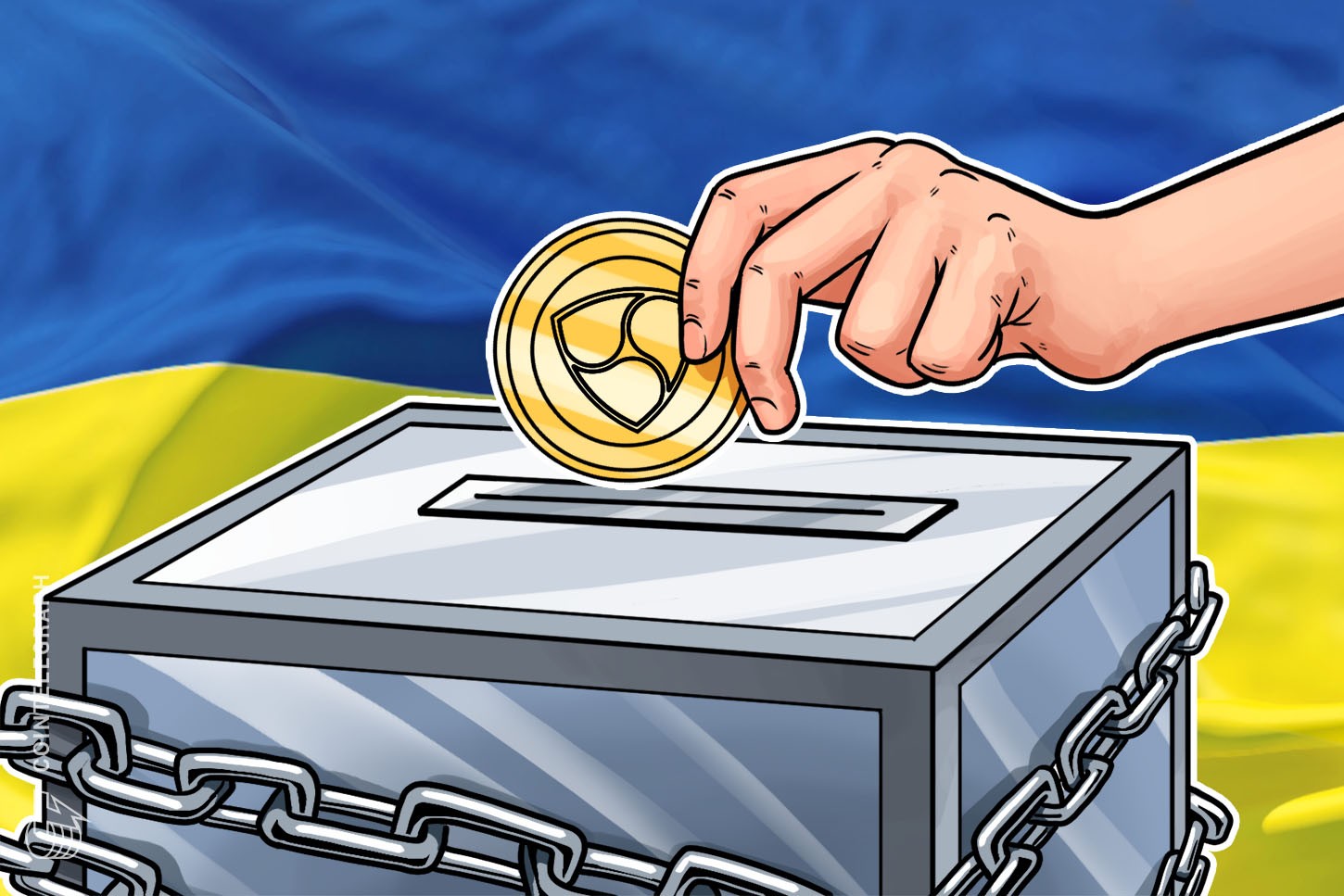 La Commissione Elettorale Ucraina sta lavorando ad un nuovo sistema di voto basato sulla rete NEM