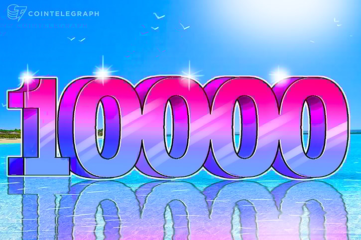 El precio de Bitcoin alcanza los $10,000