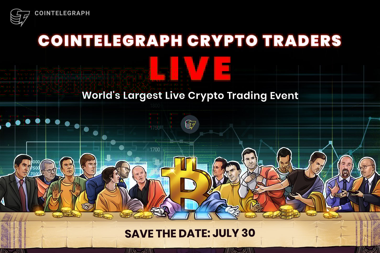 Cointelegraph Crypto Traders Live reúne os maiores especialistas de negociação cripto no YouTube hoje