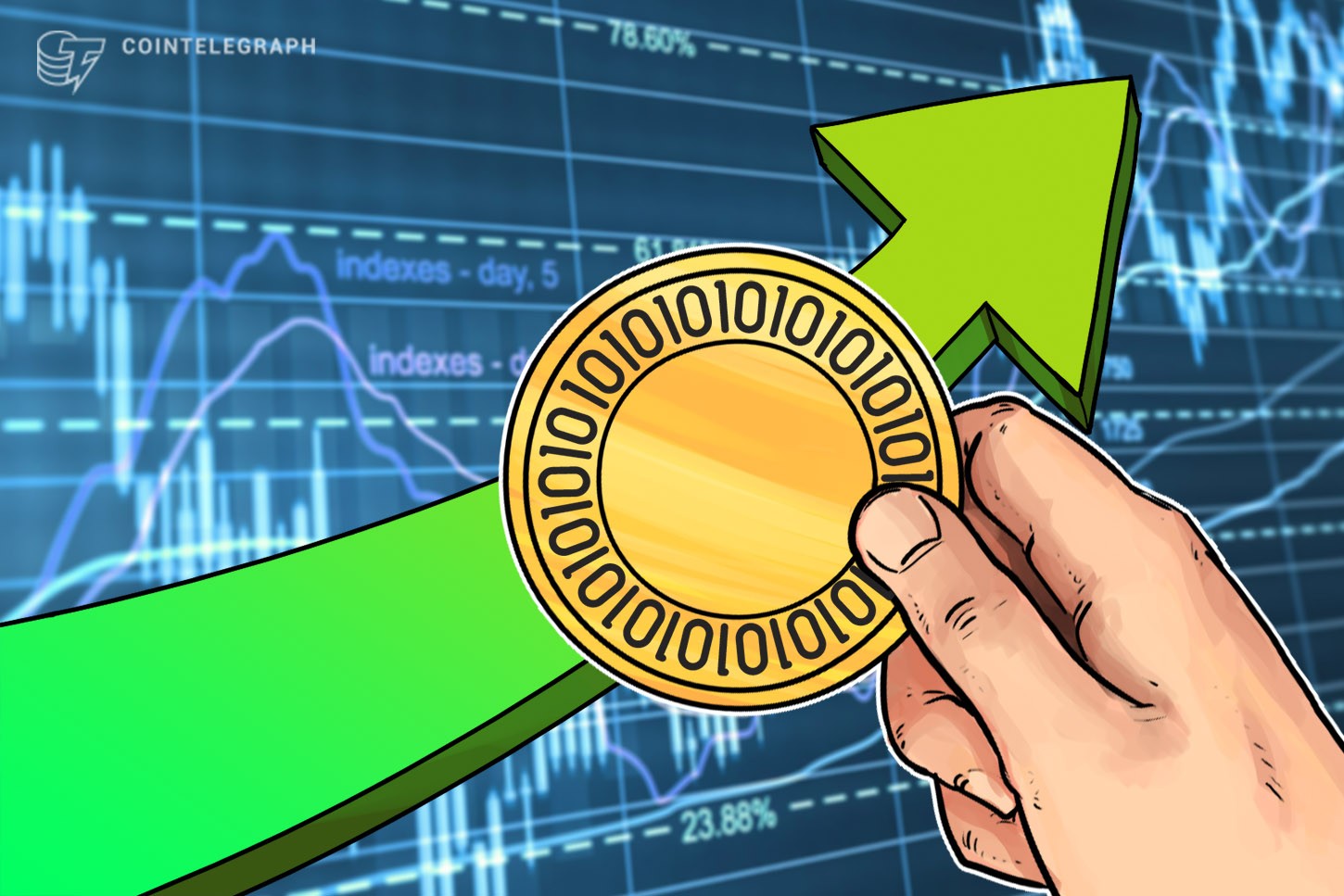 仮想通貨市場は週の中ごろで上昇に転換